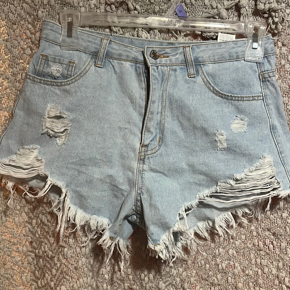 Shein size 6 shorty jean shorts
